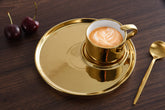 For Coffee Lovers Espresso Cup And Plate